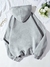 Blusa Feminina Casual Brooklyn NYC Capuz e Bolso ElaShopp - loja online