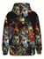 Moletom Masculino Casual Estampado em Malha com Capuz