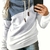 Moletom Feminino com Capuz Casual Tecido de Malha ElaShopp