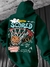 Moletom Masculino com Capuz Basquete Tecido Tricotado - ElaShopp.com