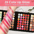 Kit de Maquiagem 177 Cores Corretivos, Pincéis, Paleta Espelho - comprar online