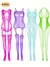 Conjunto 4 Peças Lingerie Feminina Sexy Vazada Multicolor ElaShopp