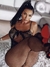 Bodysuit Elegante Plus Size com Laos Transparente e Sexy na internet