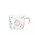 Caneca de Vidro Walfos Caneca criativa para Café da Manhã ElaShopp - comprar online