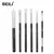 Kit de Pincéis BEILI Pincéis Profissionais Preto Cabelo Natural 6 Peças