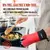 Luva de Silicone Resistente ao Calor Walfos para forno e Churrasco ElaShopp - ElaShopp.com