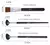 KIT Pincéis de Maquiagem Profissional BEILI Blush e Sombra