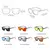 Óculos DE Sol Quadrados Polarizados Masculino ElaShopp - comprar online