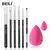 Kit de Pincéis BEILI Pincéis Profissionais Preto Cabelo Natural 6 Peças na internet