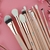 Kit 12 Conjunto de Pincéis de Maquiagem Rosa Dourado BEILI - comprar online