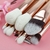 Kit 12 Conjunto de Pincéis de Maquiagem Rosa Dourado BEILI na internet