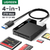 Leitor de cartão 4-em-1 UGREEN usb3.0/USB-C sd micro - ElaShopp.com
