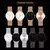 Relógios de Pulso Feminino Hannah Martin HM-1221 À Prova D'Água Modelo Clássico Aço Inoxidável - ElaShopp.com