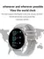 Relógio Smartwatch Feminino Foxbox 7012A À Prova D'Água Malha Ouro Tela Hd Amoled