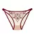 Calcinha Fio transparente de Renda Tanga ElaShopp - loja online