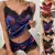 Imagem do Conjunto Lingerie Pijama de Seda Feminino com Renda V ElaShopp
