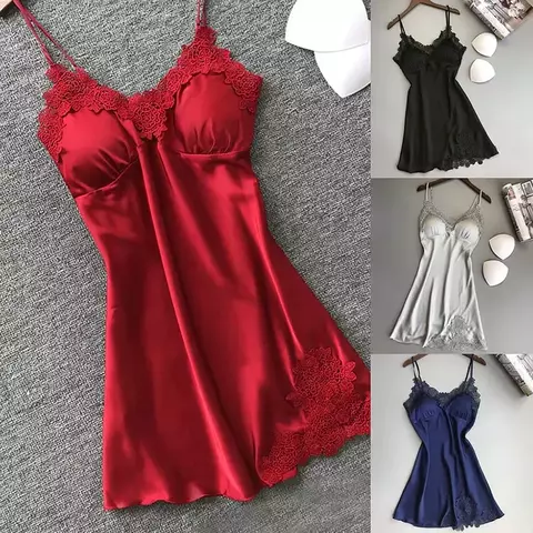 Camisola de Seda Feminina ElaShopp