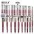 BEILI Pincéis de Maquiagem Profissional, Sintético, 8-30 Pcs