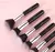 Kit BEILI Pincéis Maquiagem Preto - Cerdas de Fibra Natural - loja online