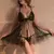 Camisola em V funda de Renda Lingerie Transparente ElaShopp