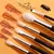 Kit de Pincéis BEILI Pincéis Profissionais Preto Cabelo Natural 6 Peças na internet