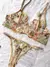Conjunto de Lingerie Bordado Floral Feminino ElaShopp - loja online