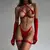 Conjunto de Lingerie Cortar Halter ElaShopp