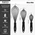 Kit 3 Conjunto Multifuncional Walfos Batedor misturador Manual ElaShopp - loja online