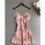 Camisola com Decote em V Feminino Lingerie Babydoll ElaShopp