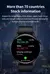 Imagem do Relógio Smartwatch Feminino Foxbox 7012A À Prova D'Água Malha Ouro Tela Hd Amoled