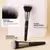 Kit de Pincéis Maquiagem Profissional BEILI Preto - Pó, Base, Mistura na internet