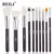 Kit BEILI Pincéis Maquiagem Preto - Cerdas de Fibra Natural na internet