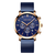 Relógio Multifuncional Hannah Martin HM-109 Pulseira de Aço - ElaShopp.com