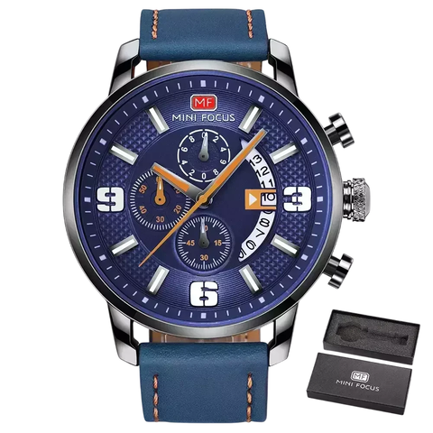 Relógio de Pulso Masculino MINI FOCUS MF-0025 À Prova D'Água
