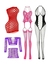 Kit 4 Bodysuits Sexy em Renda ElaShopp