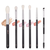 Kit de Pincéis BEILI Pincéis Profissionais Preto Cabelo Natural 6 Peças