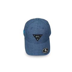 BONÉ LAYNERS ABA CURVA 6 GOMOS ALFAIATARIA BORDADO NYC AZUL na internet