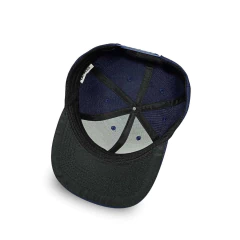 BONÉ LAYNERS LISO ABA RETA 6 GOMOS AZUL MARINHO - loja online