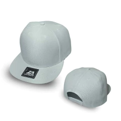 BONÉ LAYNERS LISO ABA RETA 6 GOMOS BRANCO - comprar online