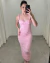 Vestido Longo Raya - Rosa - I' AM'DUDU | Roupas Femininas com Estilo