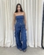 Macacão Miami Utility - Jeans Médio - loja online