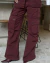 Calça Utility Cargo - Bordo - loja online