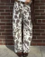 Calça New Baggy - Cowprint Vaca