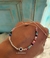 pulsera ajustable multicolor con ojito redondo