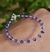 pulsera cristal violeta