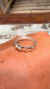 Anillo cinta rosario - Línea zero