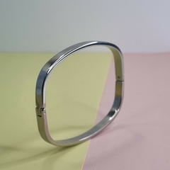 PULSERA ACERO ESCLAVA RECTANGULAR CON BISAGRA 5250