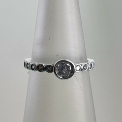 ANILLO ESTILO PAND CON CUBIC CENTRAL PROMESA 5588 - comprar online