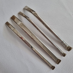 BOMBILLON ANCHO CHATO DE 9 MM ALPACA ARTESANAL