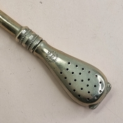 BOMBILLA DE PLATA Y ORO 20CM. COD: 5601 en internet